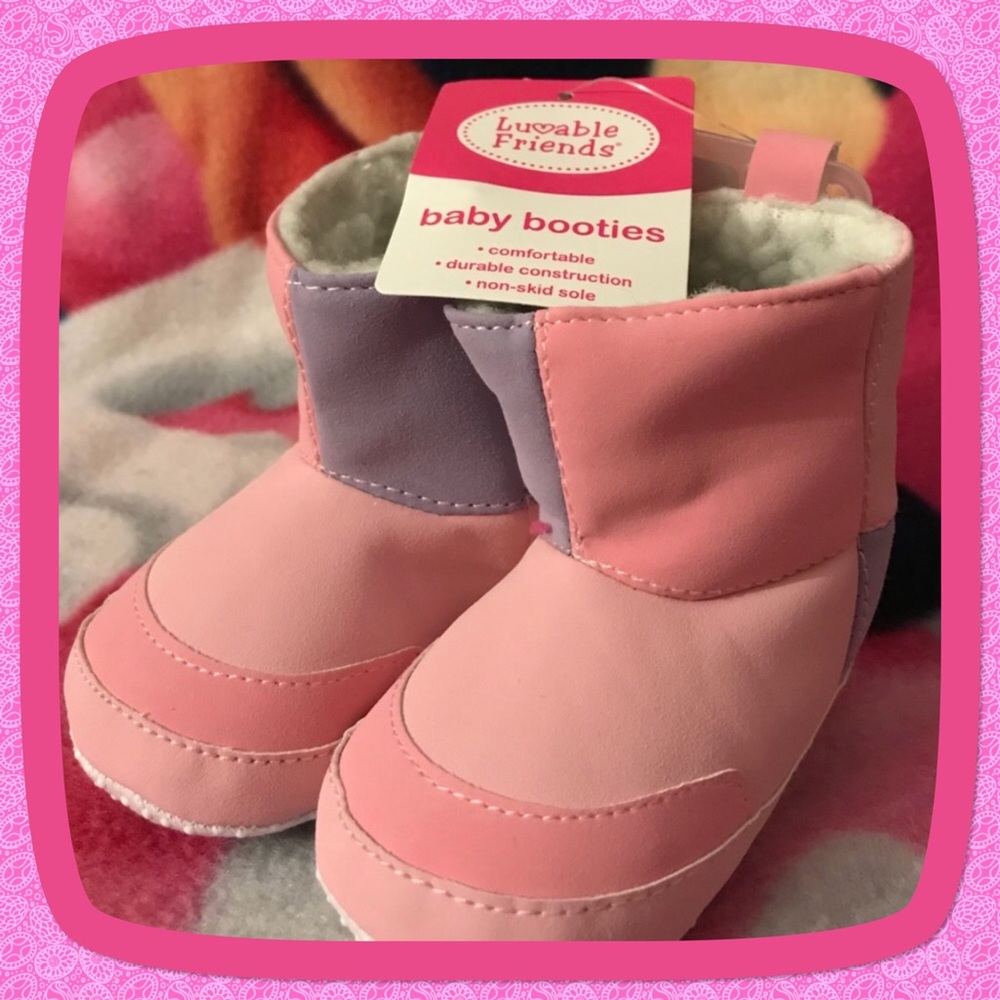 💕NWT💕BABY FAUX SUEDE WINTER BOOTS